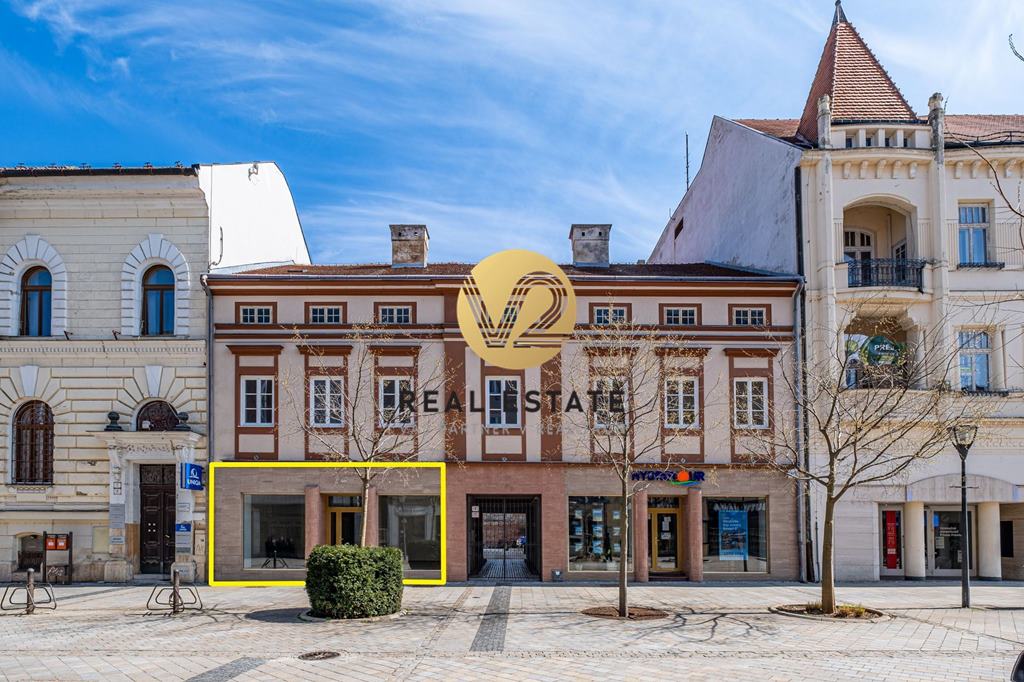 Na PRENÁJOM – Priestory s výkladom priamo na Pešej zóne, Nitra