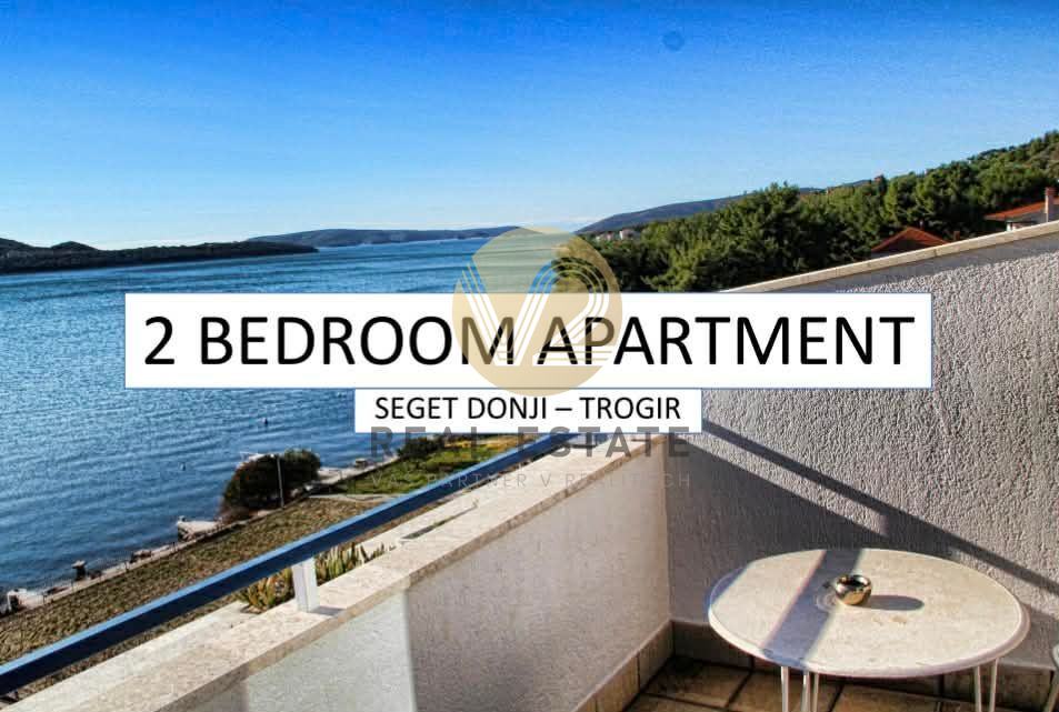 NA PREDAJ apartmán pri Trogíre v Chorvátsku, s výhľadom na more