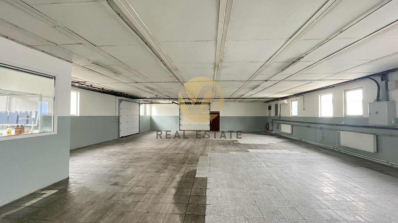 NA PRENÁJOM hala 243m2, s kanceláriou, sociálnym zariadením a parkovaním, kúsok od Nitry