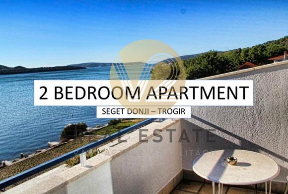 NA PREDAJ apartmán pri Trogíre v Chorvátsku, s výhľadom na more